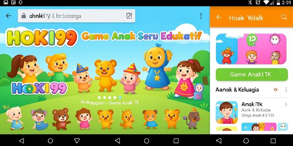 Tampilan antarmuka HOKI99 dengan permainan edukatif yang menarik.