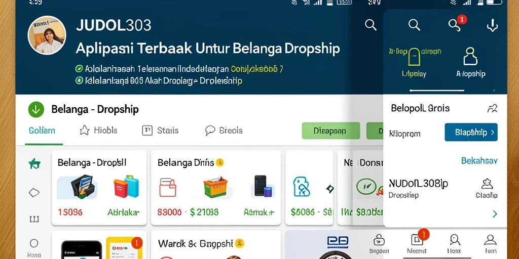 Tampilan antarmuka aplikasi JUDOL303 yang menarik dan fungsional.