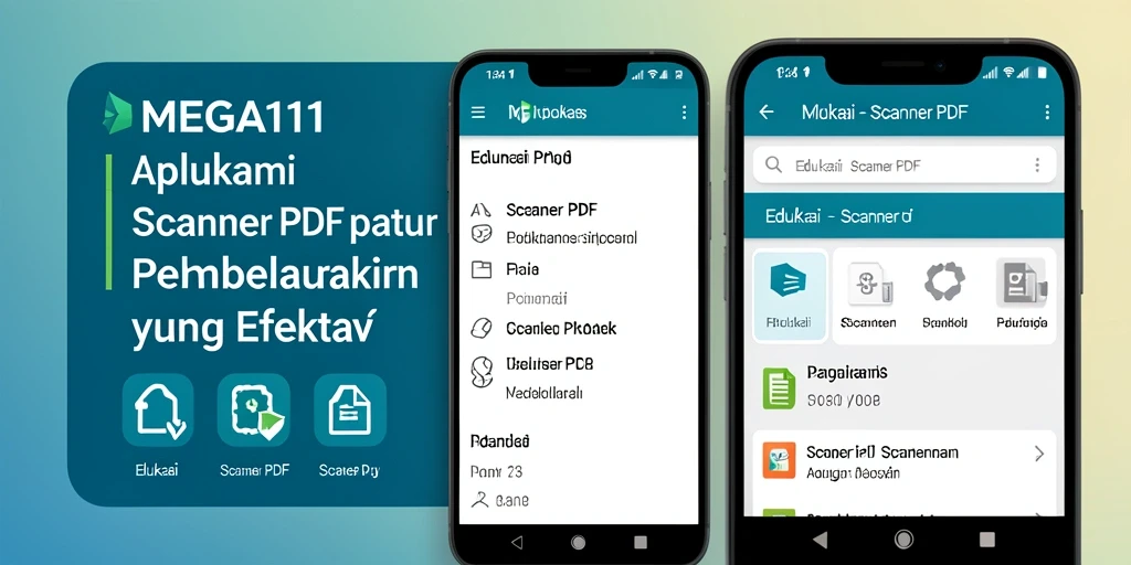 Tampilan antarmuka sederhana dan praktis dari MEGA111.
