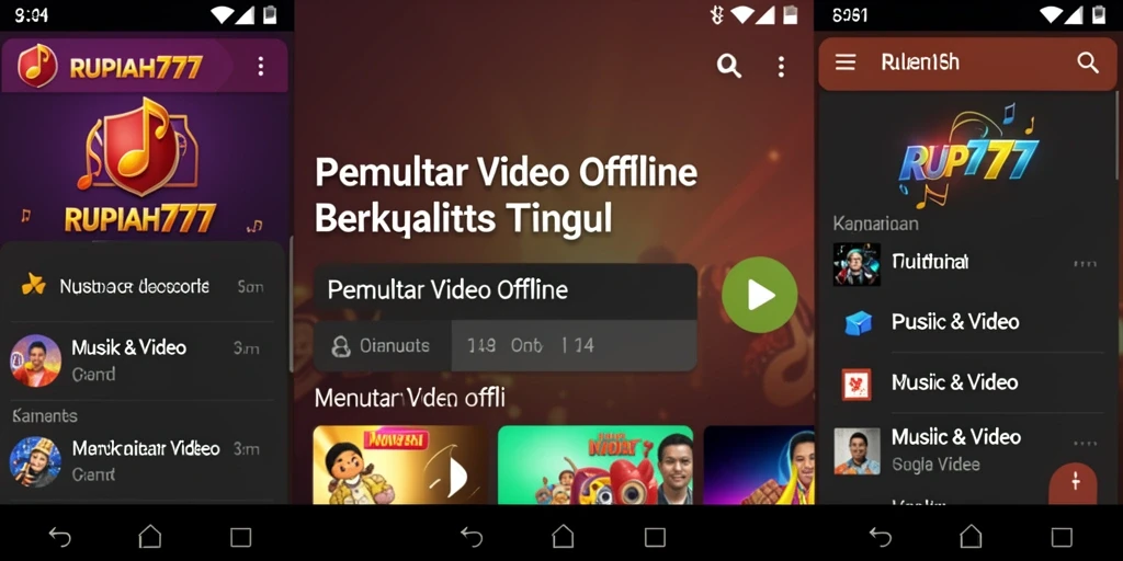 Tampilan antarmuka RUPIAH777 yang sederhana dan intuitif.