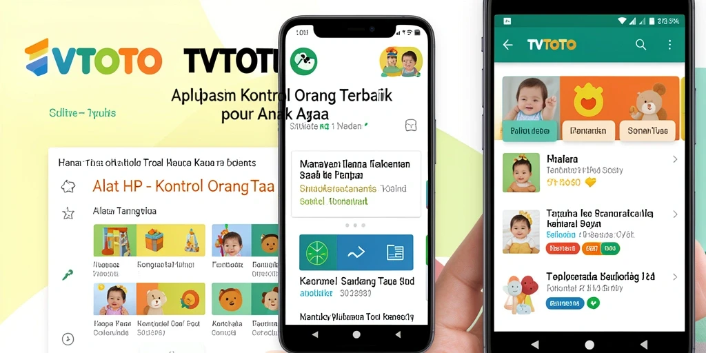 Tampilan antarmuka TVTOTO yang intuitif dan mudah digunakan.
