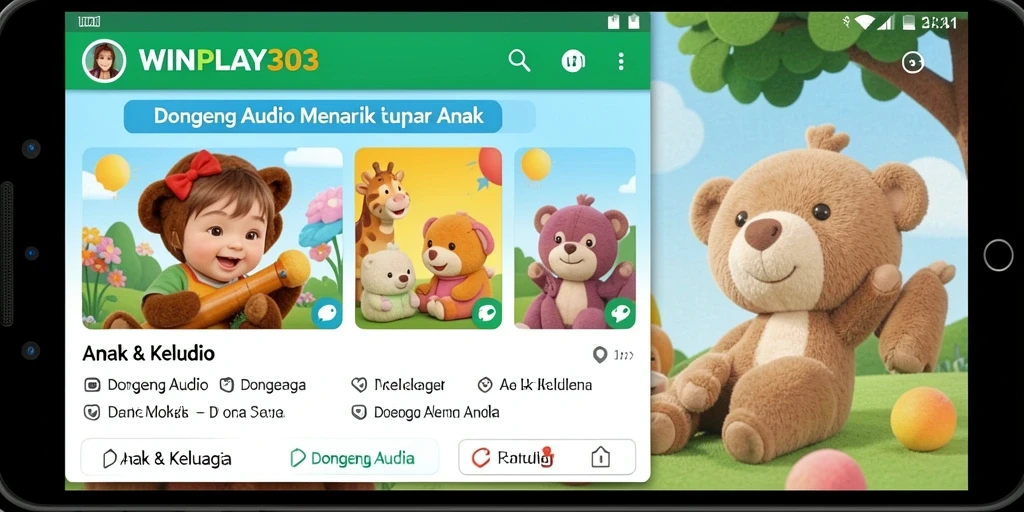 Tampilan antarmuka aplikasi WINPLAY303 yang user-friendly.