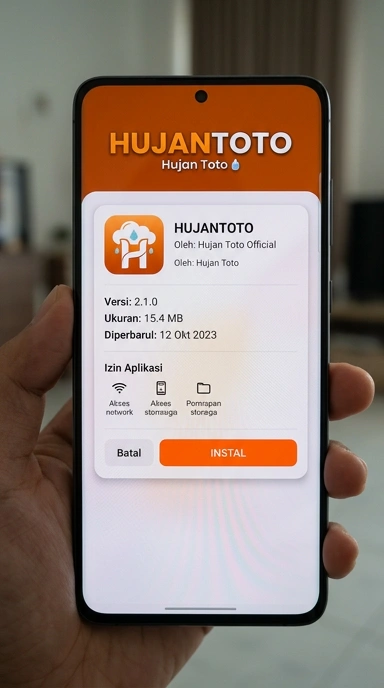 Panduan Unduh dan Instal APK hujantoto di Android